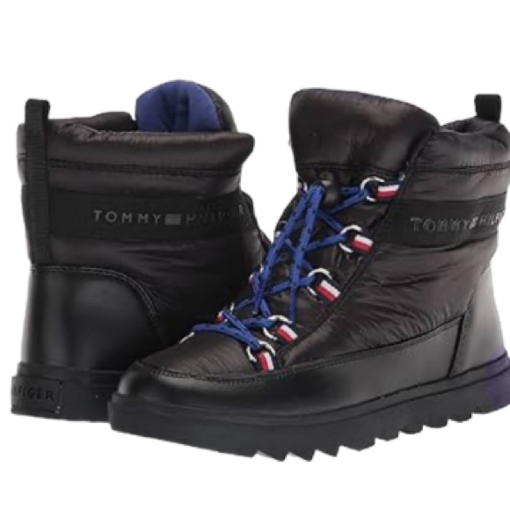 Tommy Hilfiger Samina Women's Puffy Lace-up Booties